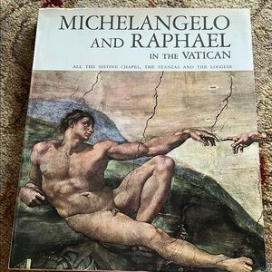 Michelangelo and Raphael in the Vatican Cocktail Table Book